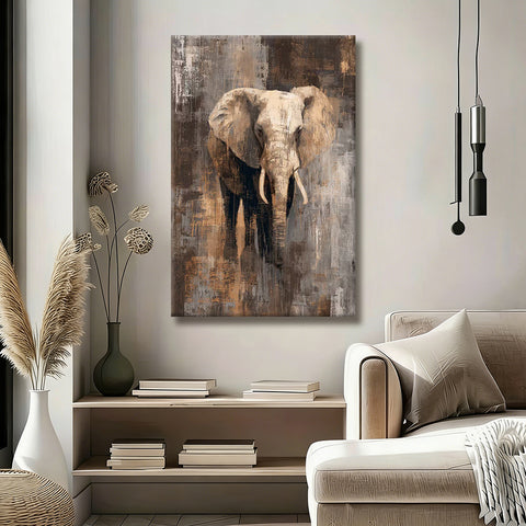 Toile - Elephant Shadow