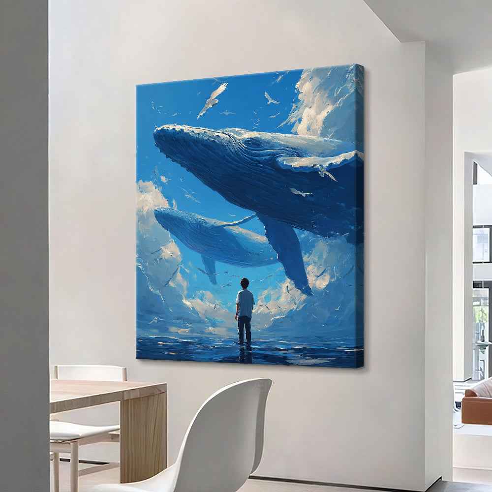 Canvas - Deep Blue