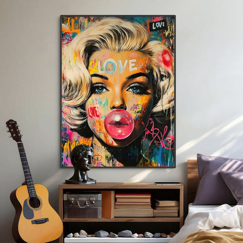 Toile - Marilyn Pop