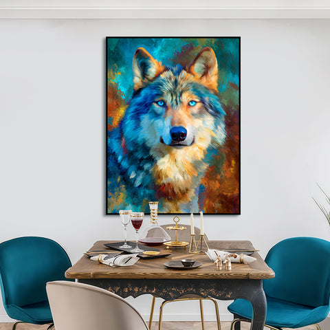 Toile - Glow Wolf