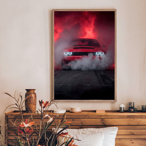 Toile - Red Fury