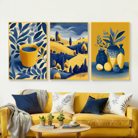 Canvas - Sunset Waves