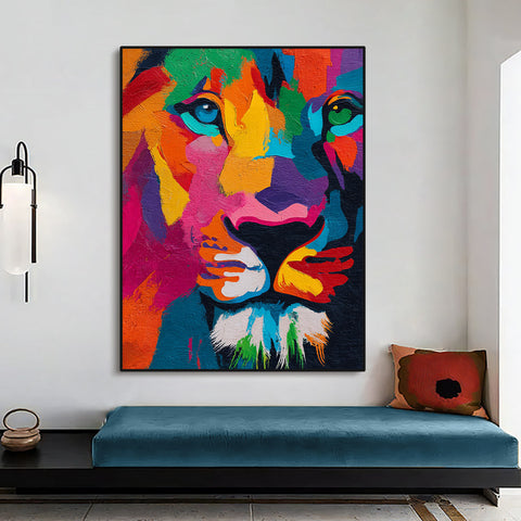 Toile - Lion Pop