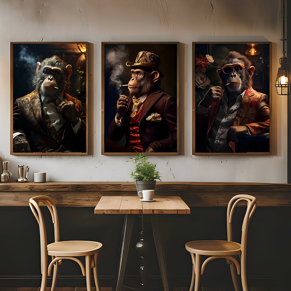 Toile - Aristo Monkeys
