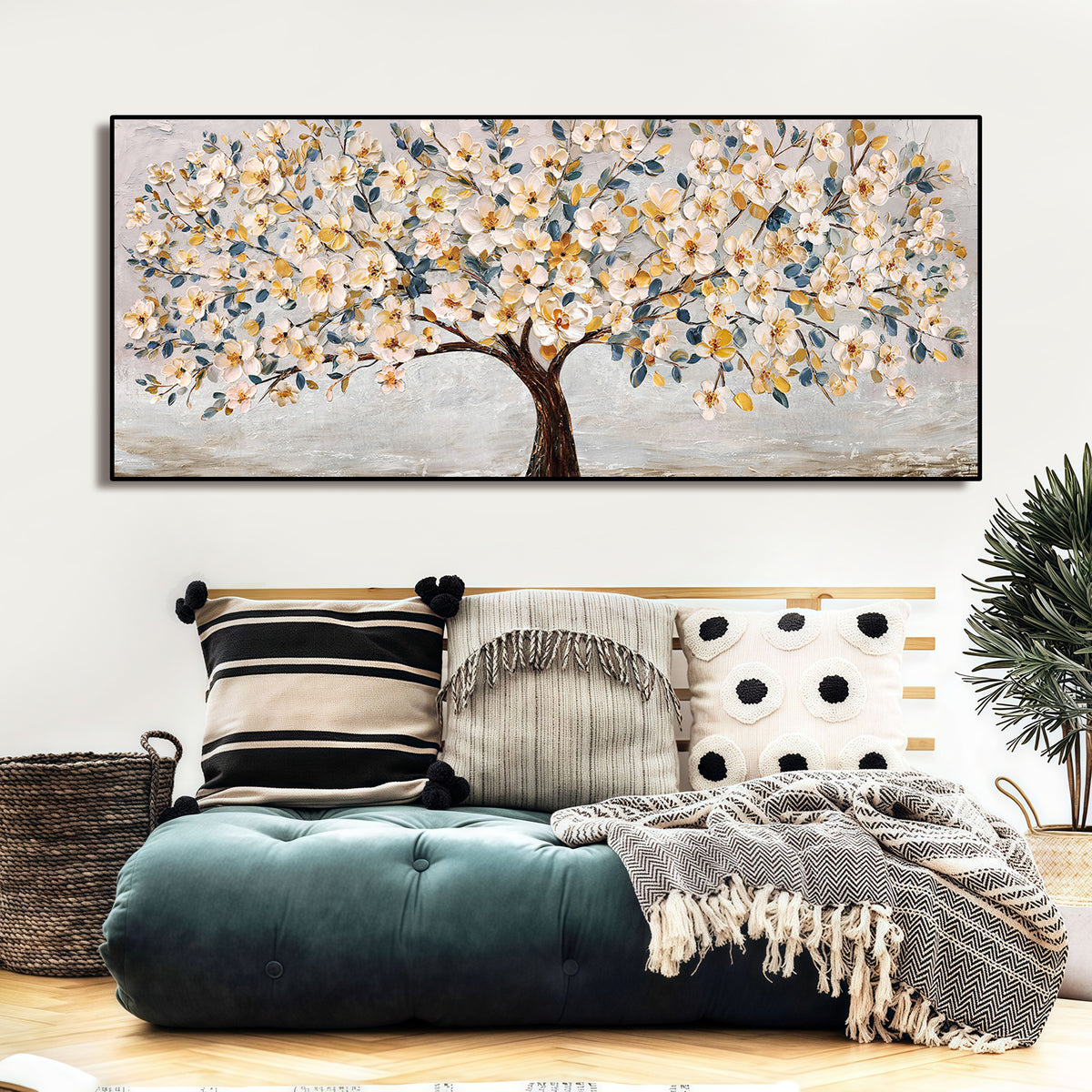 Toile - Floral Tree