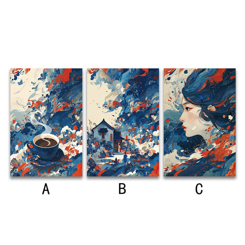 Canvas - Sunset Waves