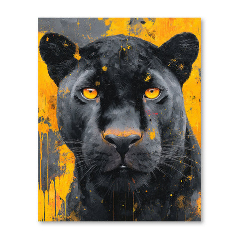 Toile - Golden Panther