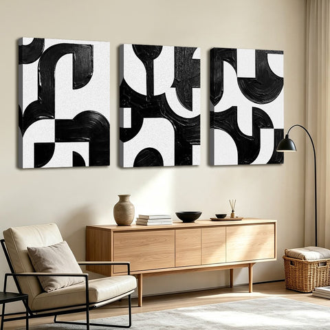 Toile - Monochrome Harmony