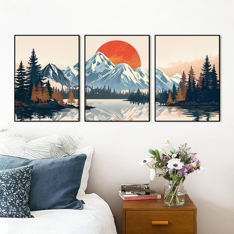 Canvas - Sunset Waves