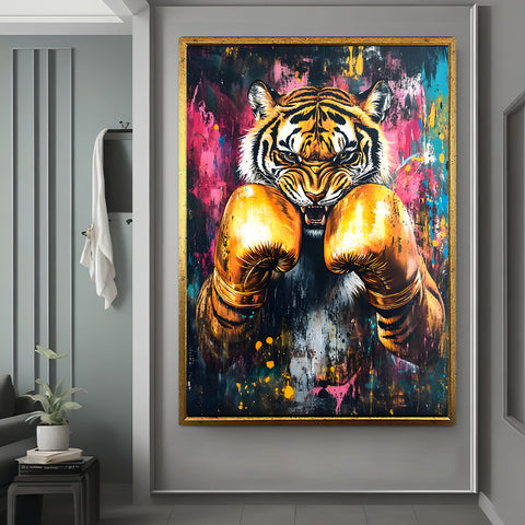 Toile - Muay Thai Tiger