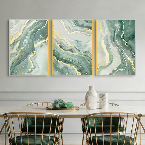Toile - Green Marble