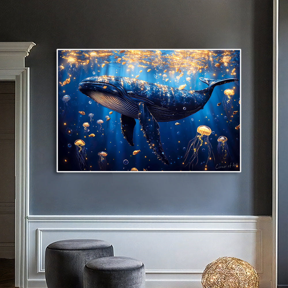 Toile - Deep Blue