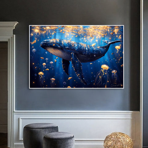 Toile - Deep Blue