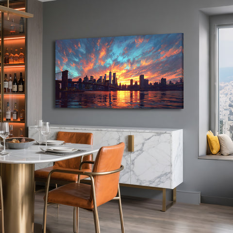 Toile - Brooklyn Sunset