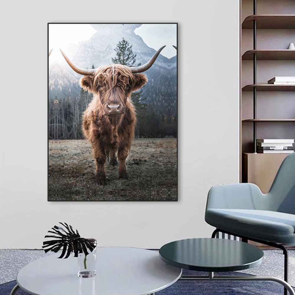 Toile - Highland cattle