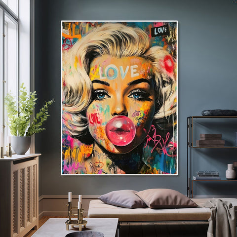 Toile - Marilyn Pop