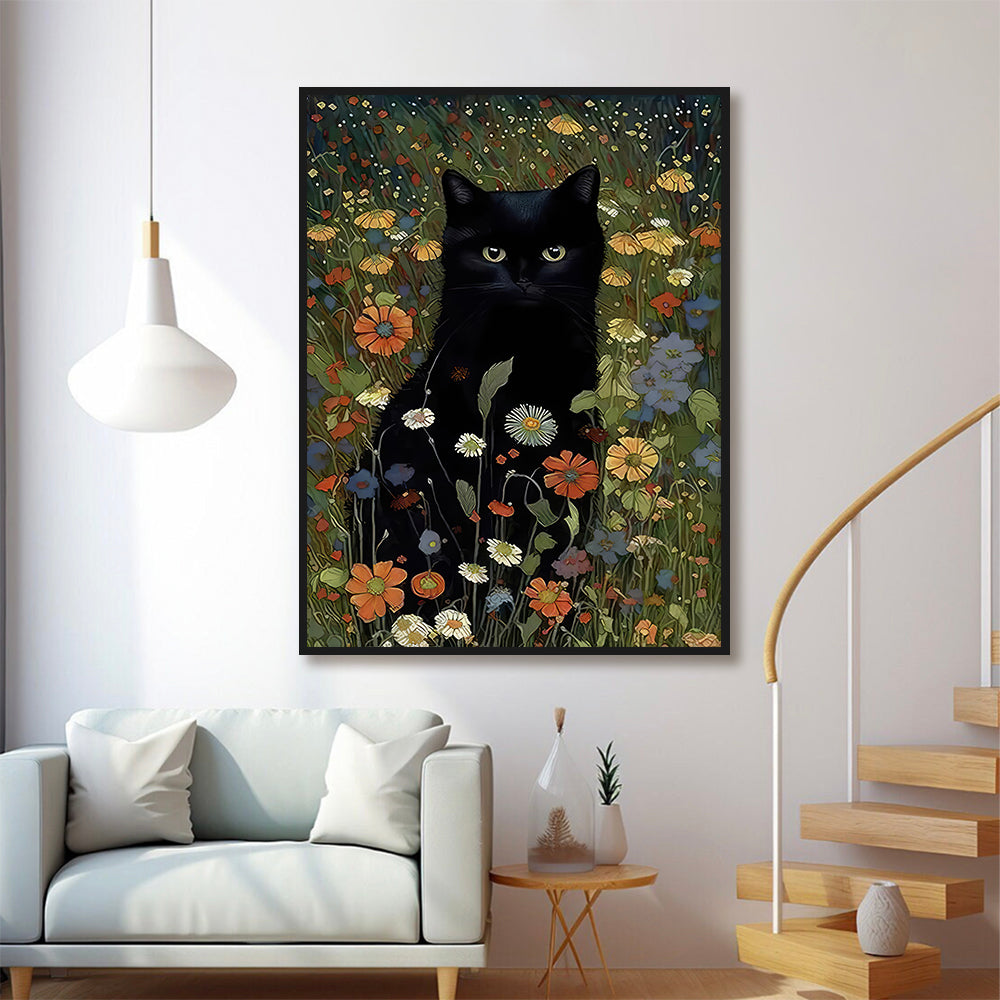 Toile - Floral Cat