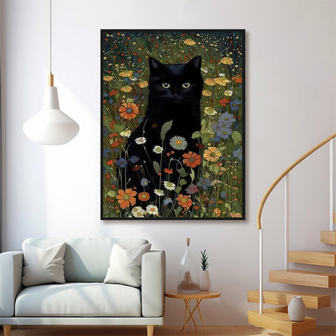 Toile - Floral Cat