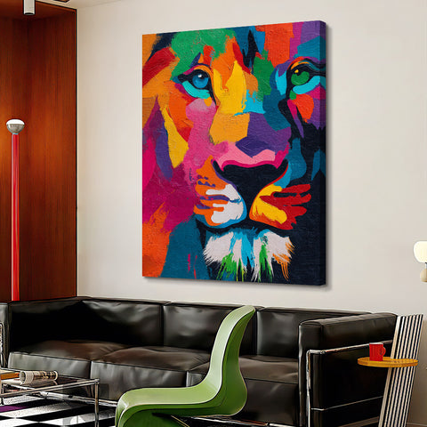 Toile - Lion Pop