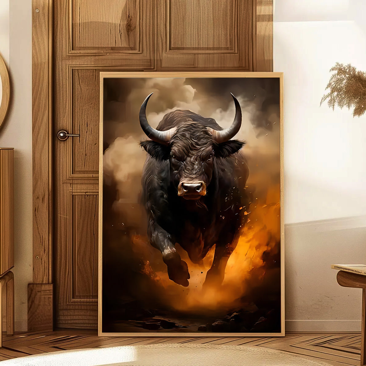 Canvas - Bull Fury