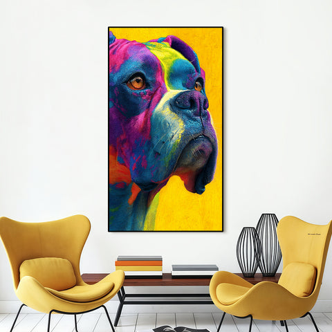 Toile - Rainbow Dog