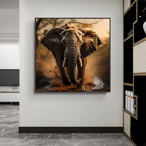 Toile - Elephant Power