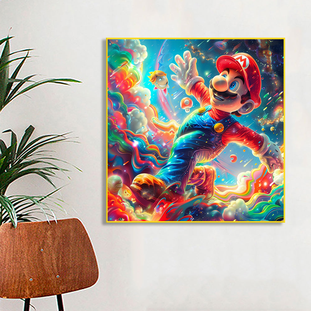 Toile - Cosmic Mario