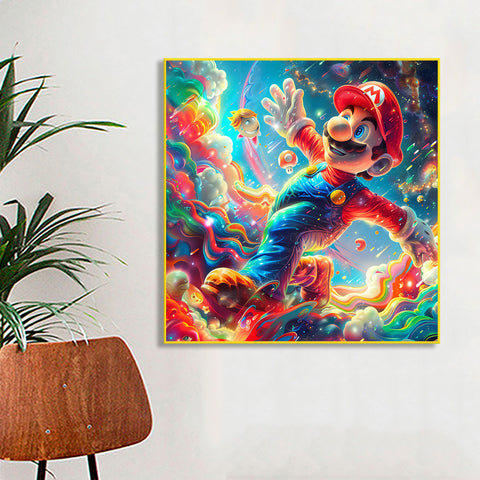 Toile - Cosmic Mario