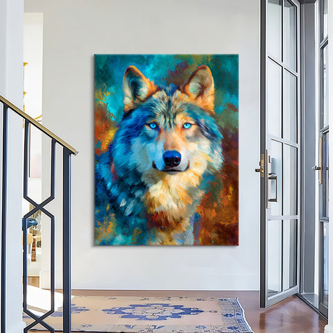 Toile - Glow Wolf