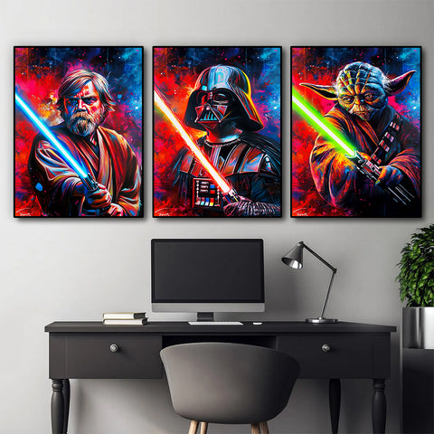 Canvas - Lightsabers
