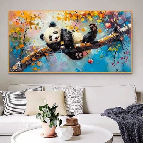 Canvas - Panda Joy