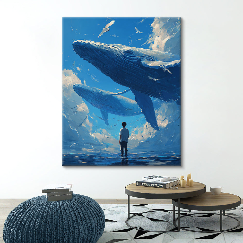 Canvas - Deep Blue