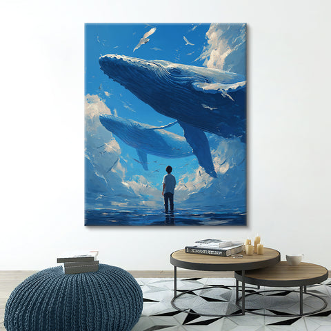 Canvas - Deep Blue