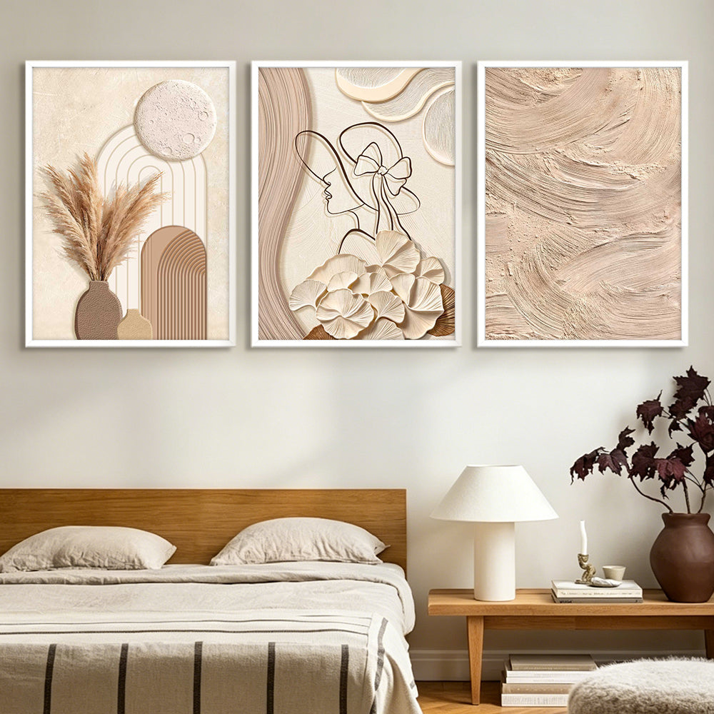 Toile - Beige Relief