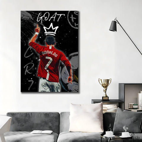 Toile - Cristiano GOAT