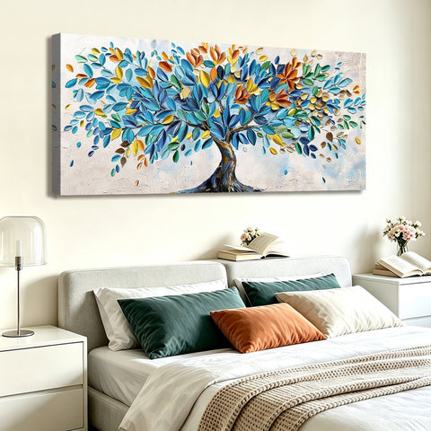 Toile - Vibrant Leaves