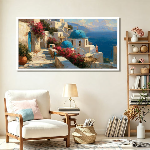 Toile - Santorini Dreams