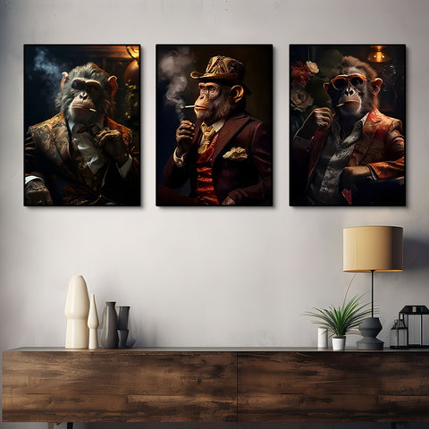 Toile - Aristo Monkeys