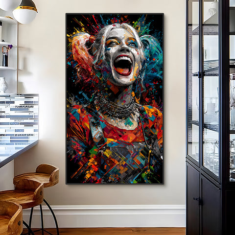 Toile - Urban Harley Quinn