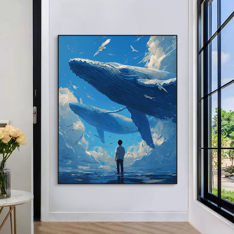 Canvas - Deep Blue