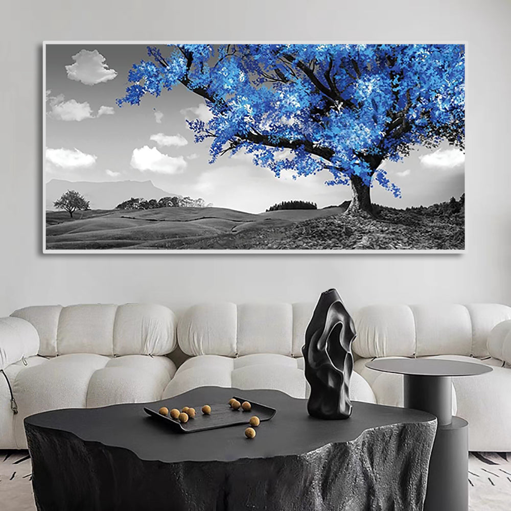 Toile - Blue Tree