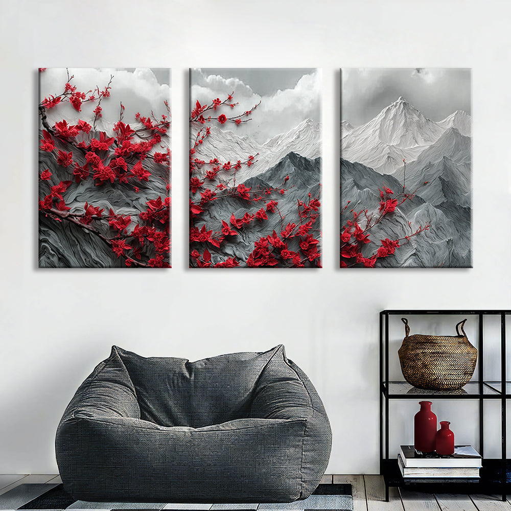 Toile - Stone Leaves