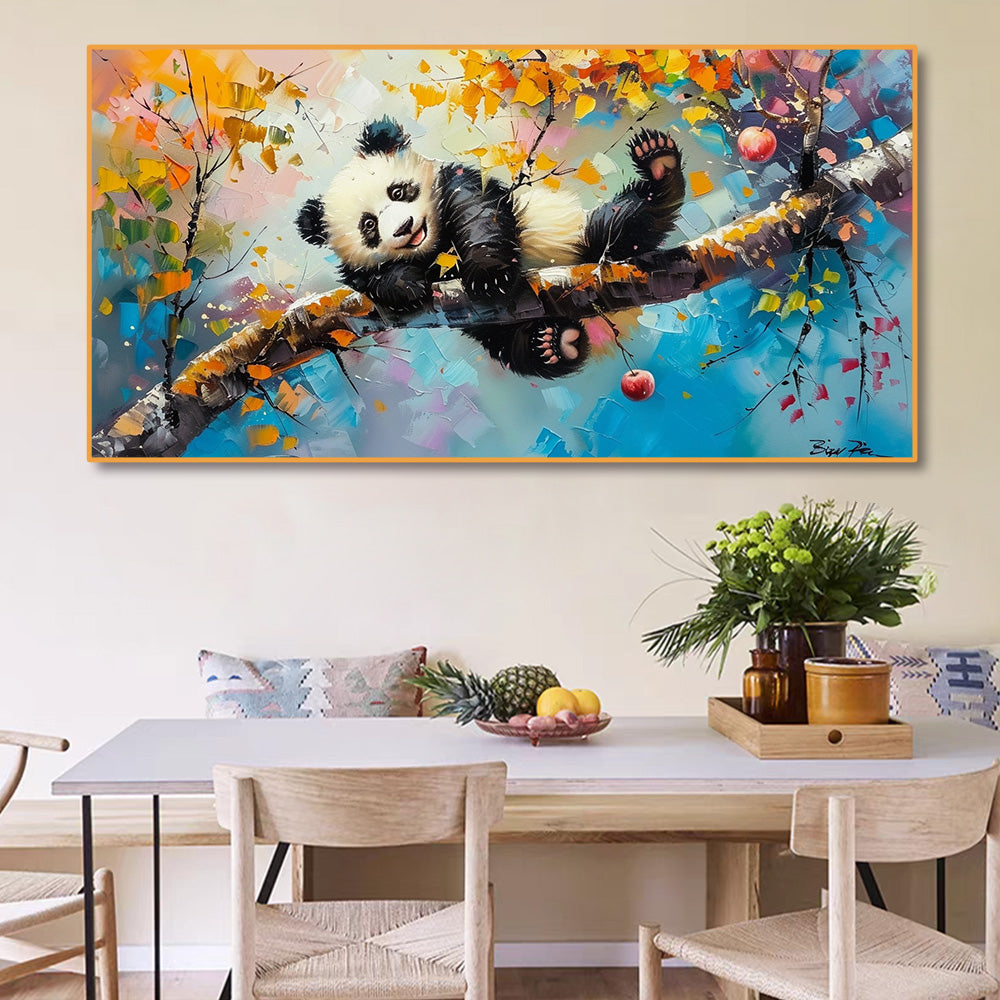 Canvas - Panda Joy