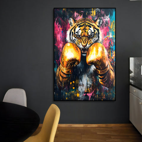 Toile - Muay Thai Tiger