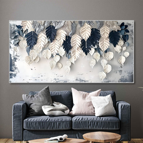 Toile - Zen Leaves