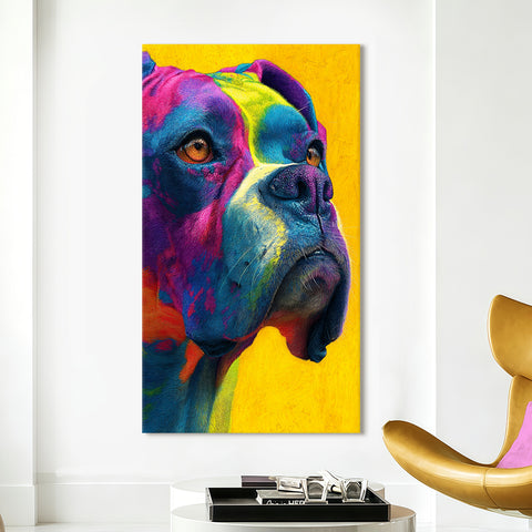 Toile - Rainbow Dog