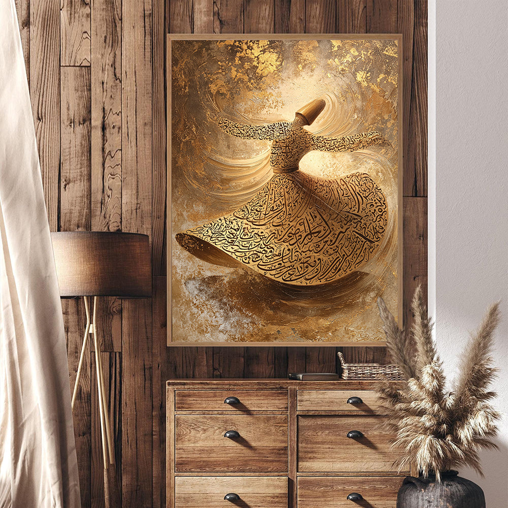 Toile - Oriental Figure