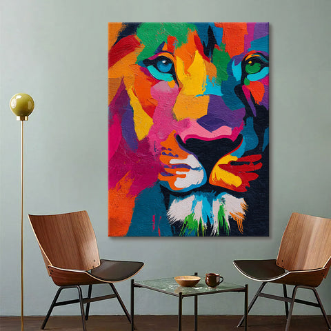 Toile - Lion Pop