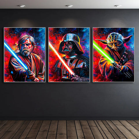 Canvas - Lightsabers