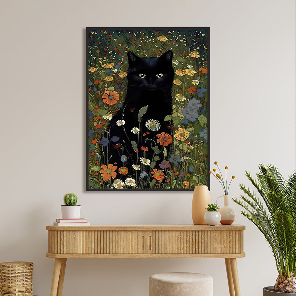 Toile - Floral Cat